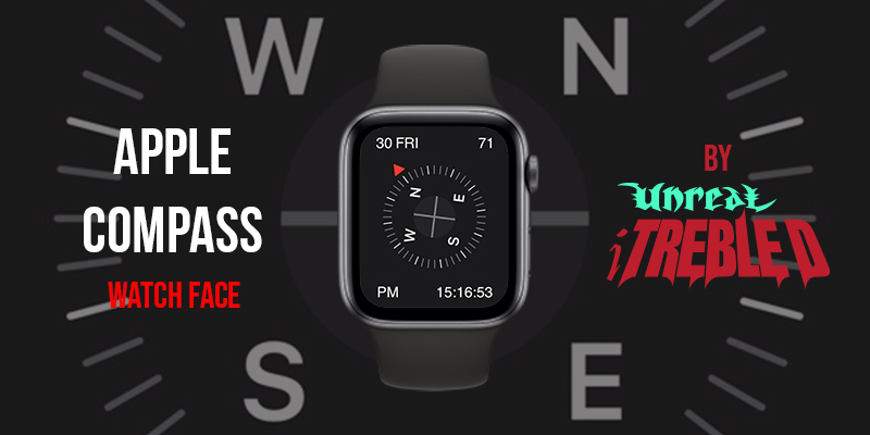 Apple watch sales compass face